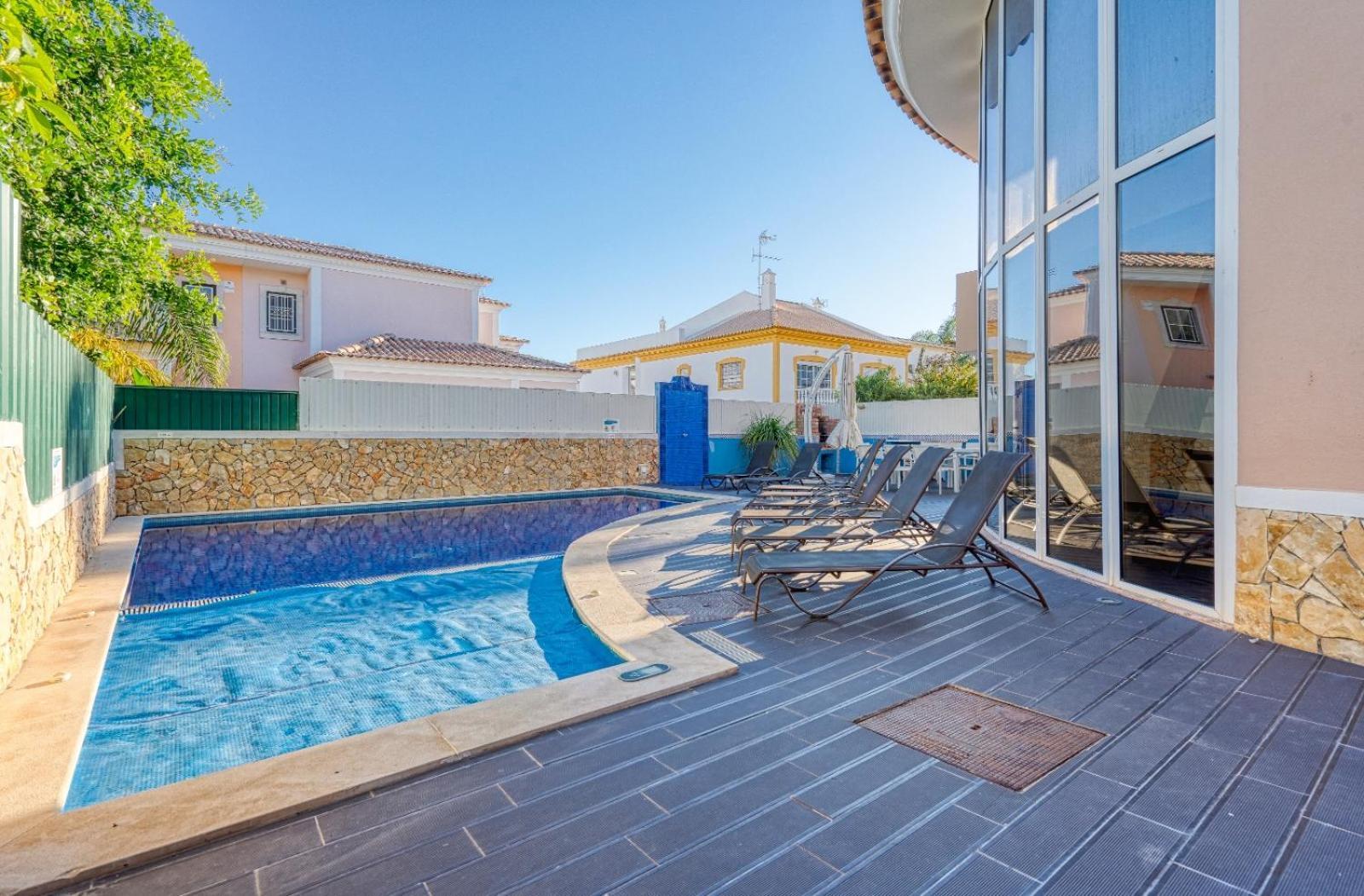 אלבופיירה Full Private 300Sqm Villa Jacuzzi Heated Pool Ideal & Quiet Location מראה חיצוני תמונה